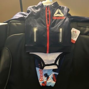 3 piece Reebok boys 3-6M